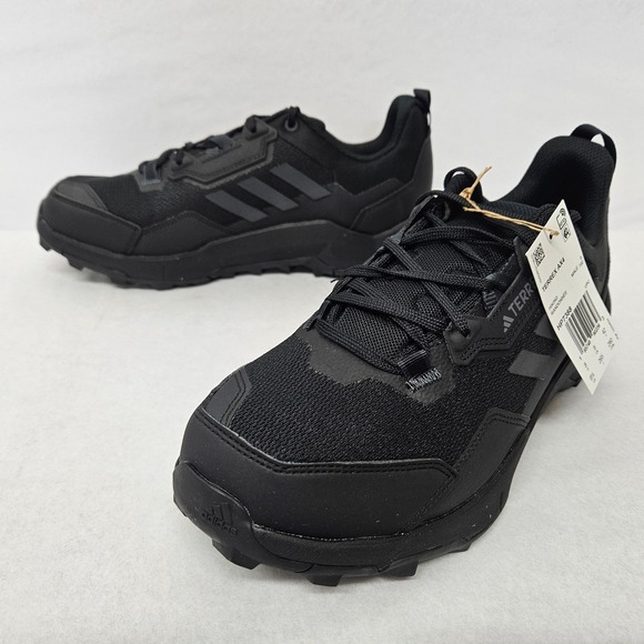 Adidas Terrex AX4 Hiking Shoes HP7388 Core Black Carbon Grey Four Men's Size 9.5 - Picture 4 of 10